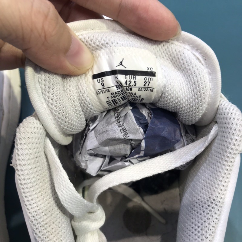 42,5- Giày thể thao J.D 1 LOW WHITE | BigBuy360 - bigbuy360.vn