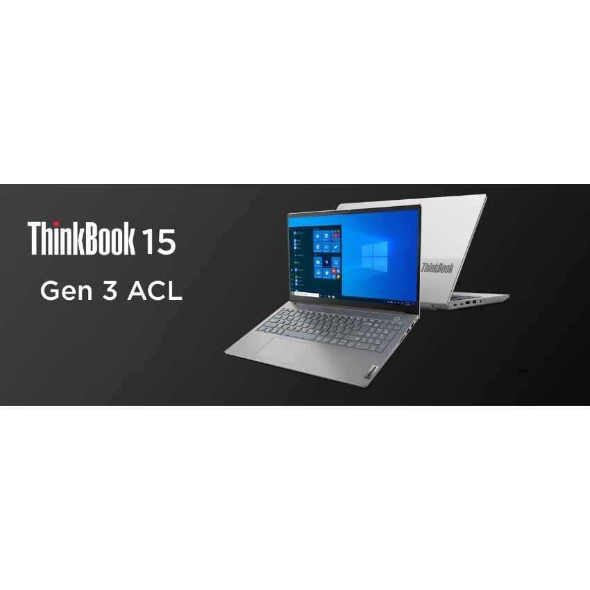 [ TẶNG VOUCHER 150K ] Laptop Lenovo ThinkBook 15 G3 ACL (21A400CFVN)/ Xám/ AMD Ryzen 5-5500U (2.1Ghz, 11MB)/ RAM 8GB