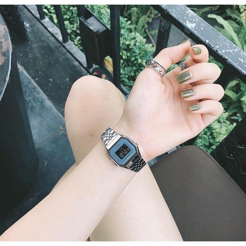 Đồng hồ nữ dây thép LA680 chính hãng new fullbox