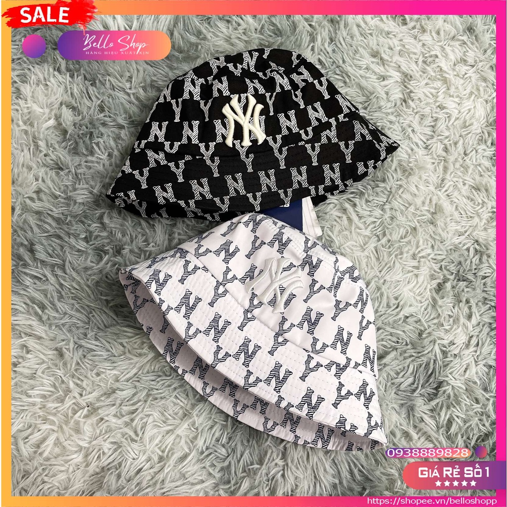 Nón Vành MLB Monogram Bucket Hat N22