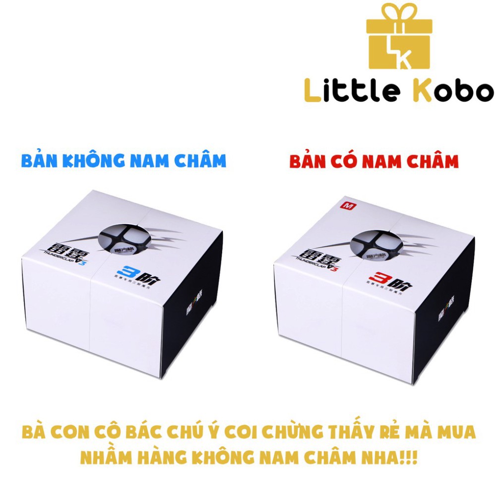 [G04] Rubik 3x3 Nam Châm QiYi Thunderclap V3 M Rubik 3 Tầng S020
