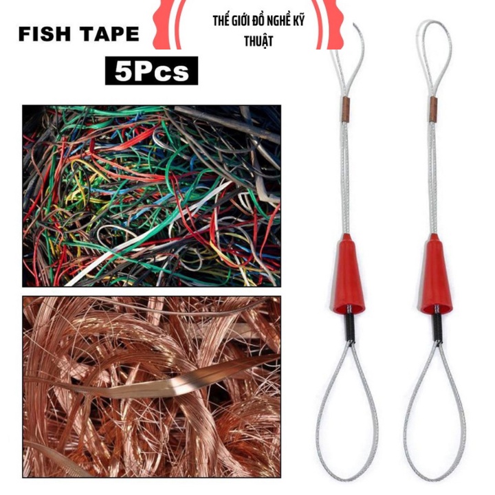 Dây thít dùng để buộc dây điện với đầu dây mồi, giúp việc kéo dây được dễ dàng, rất tiện lợi khi thi công