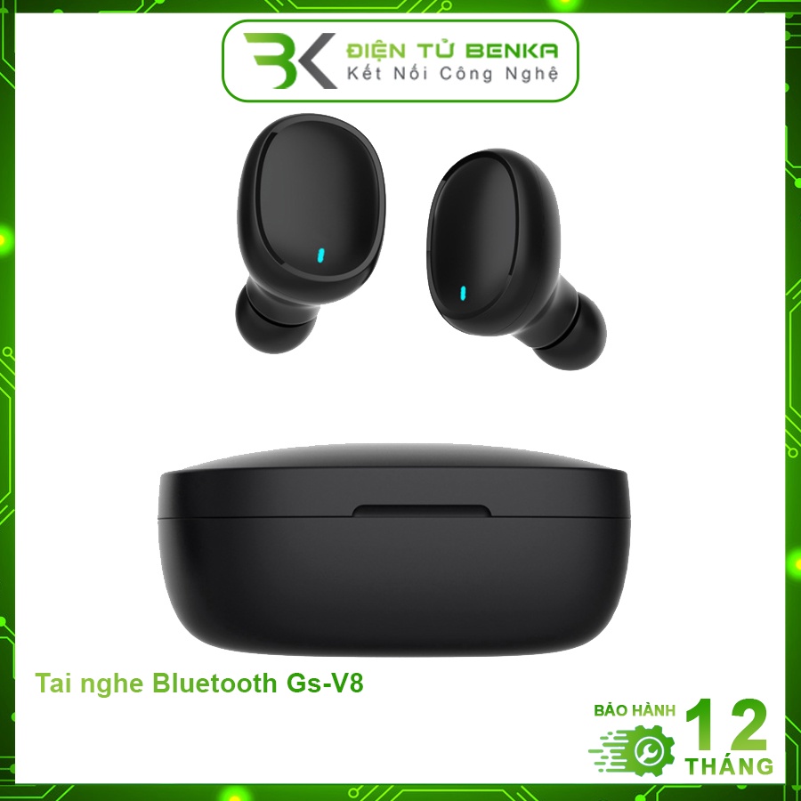 Tai Nghe Không Dây GORSUN GS-V8 TWS 5.0 Tai Nghe Bluetooth Âm Thanh Chất Lượng Pin Sạc 20.000mAh Khoảng Cách Kết Nối 20m