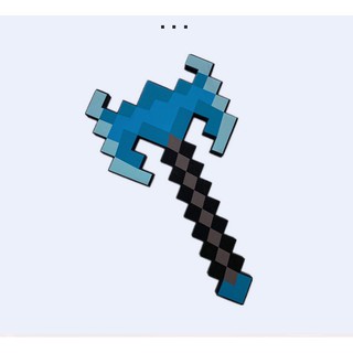 Đồ chơi combo 2 rìu diamond minecraft cực đẹp