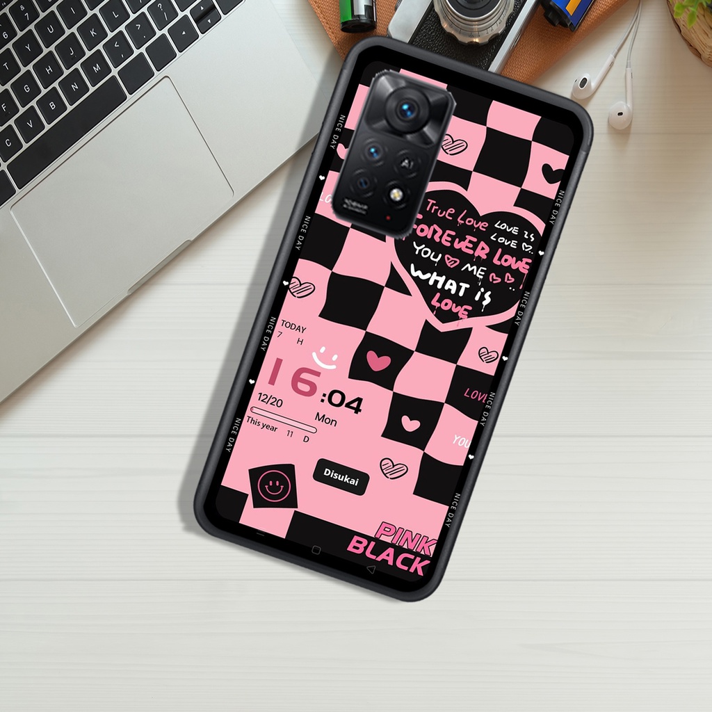 Ốp Lưng XIAOMI  REDMI NOTE 11 4G - NOTE 11 5G - NOTE 11 PRO, In Hình &quot;Black Heart&quot; Phong Cách Đẹp.