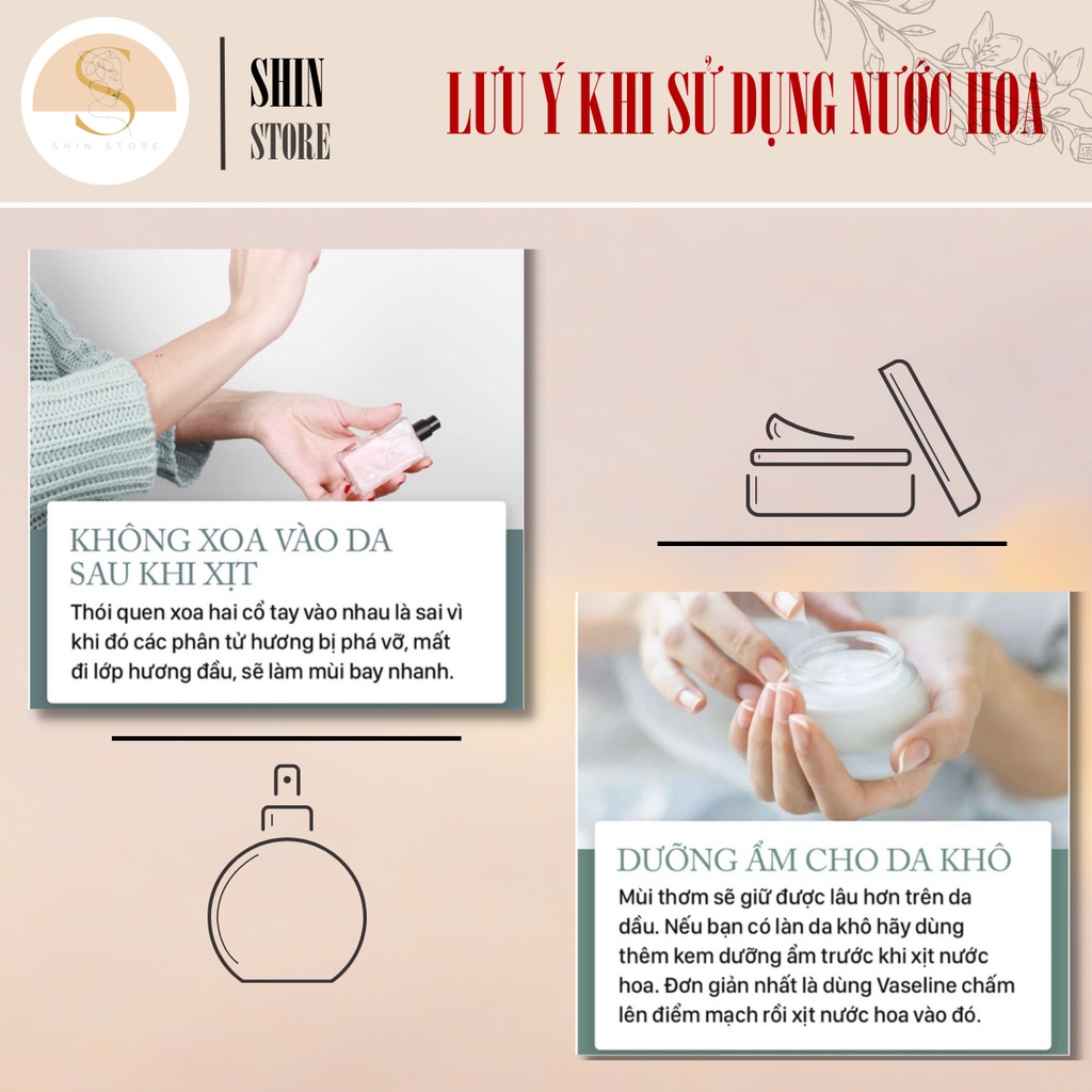 Nước hoa nam nữ Tam Đảo EDP 75ml - Dầu thơm Unisex  quyến rũ lưu hương lâu với hương thơm ngọt ngào - Shin Shop
