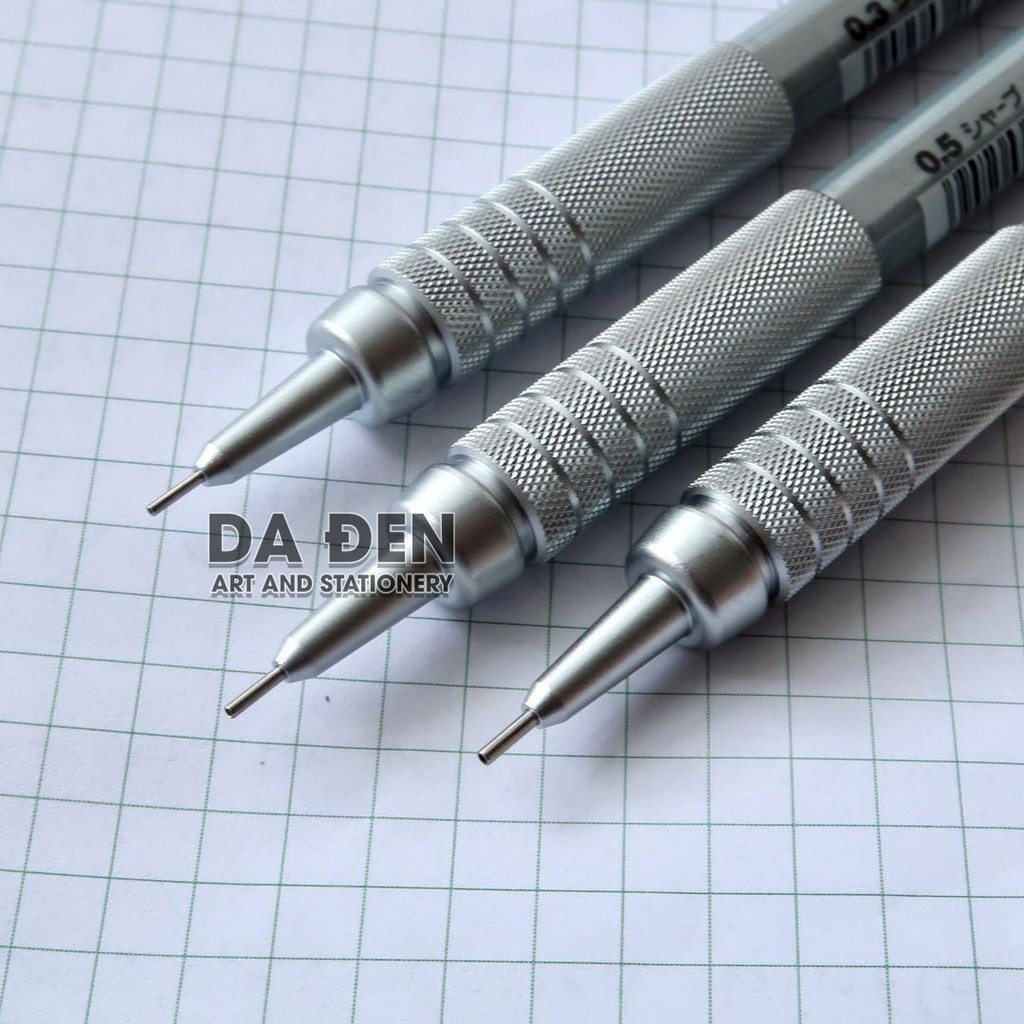 [DA ĐEN] Bút Chì Kim Kỹ Thuật Pentel Graphgear 500 03mm