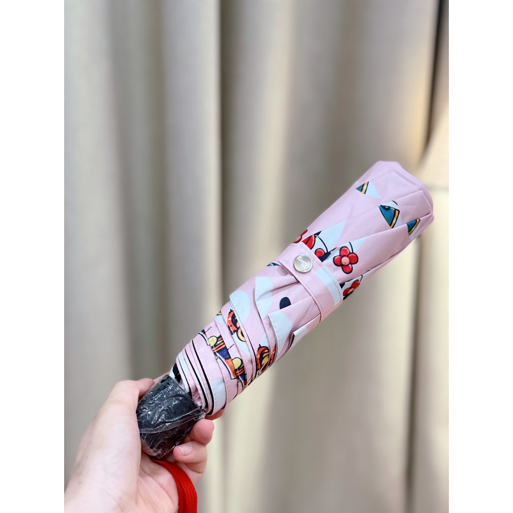 Ô dù gấp gọn che nắng mưa disney tuồn aut hàng cao cấp