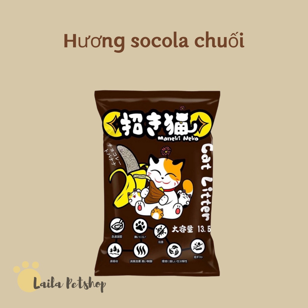 Cát Vệ Sinh MANEKI NEKO túi 5L