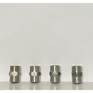 Kép nối 2 đầu rên Inox phi 21( 304)