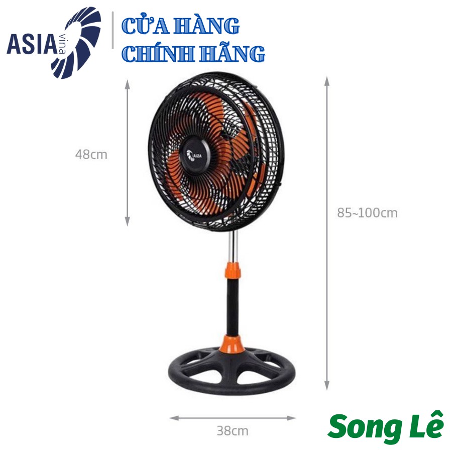 Quạt lửng ASIA vina turbo ATB 1601 - 80W - Cánh 40cm