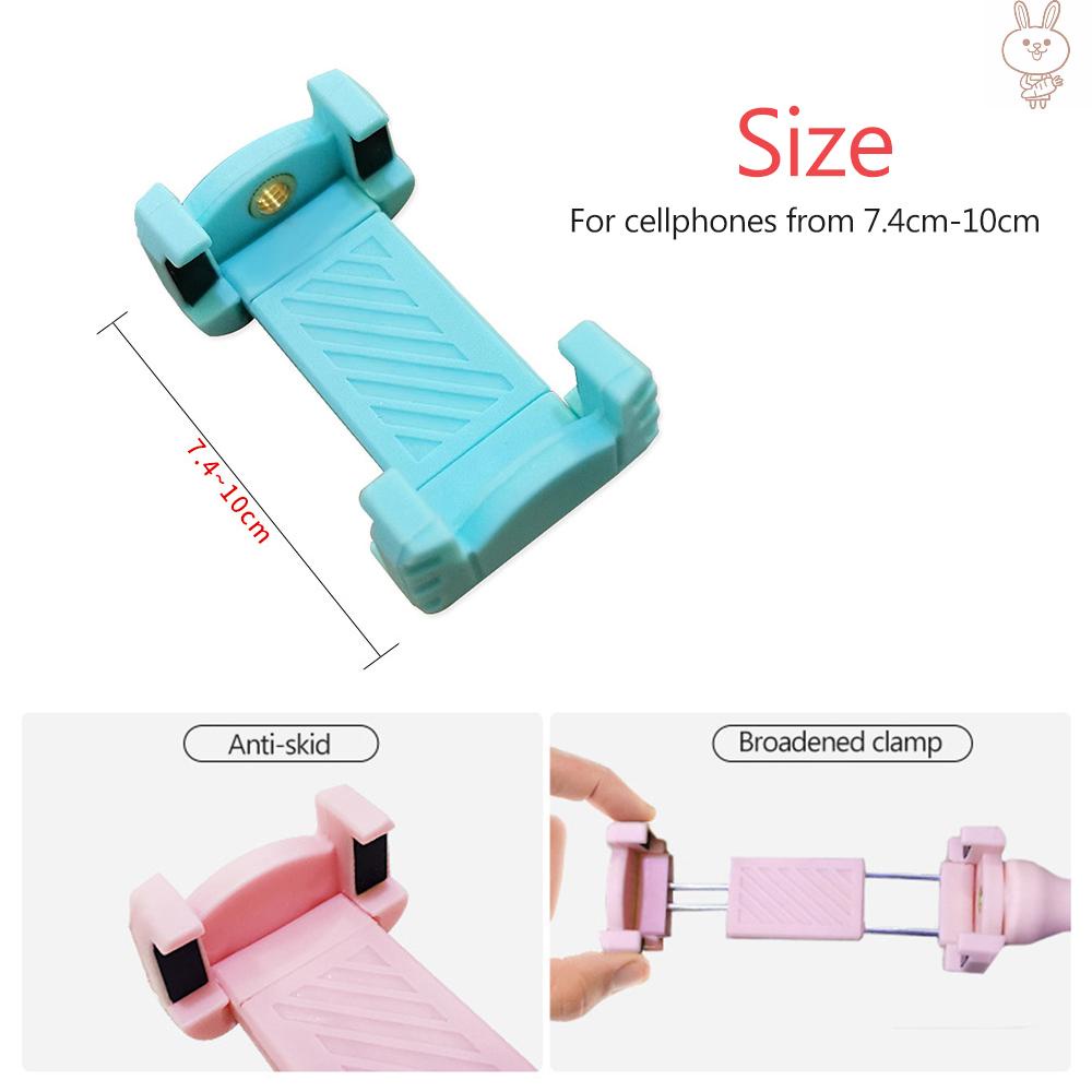 OL Cute Lazy Phone Holder for Desk/Bed/Car Compatible with All Cellphones from 7.4cm/2.9inch to 10cm/3.9inch