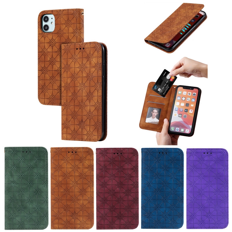 For Samsung Note 10 Pro S10 Lite Leather Flip Wallet Book Holder Case For Samsung Galaxy S10 S20 Plus S10E S20 Ultra Cover Funda