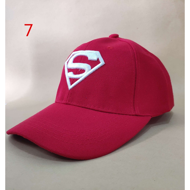 Men's Superman Baseball Cap Outdoor Sunscreen Cap Wild Leisure Visor Hat