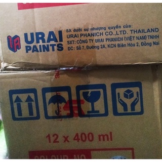 Sơn phun ATM màu A210 đen thùng 12 lon