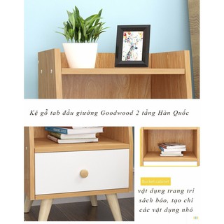 Giường đôi IBIE Goodwood gỗ sồi
