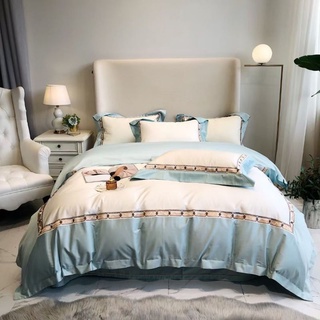 Bộ chăn ga lụa satin 100s, vải mềm, mịn, mát