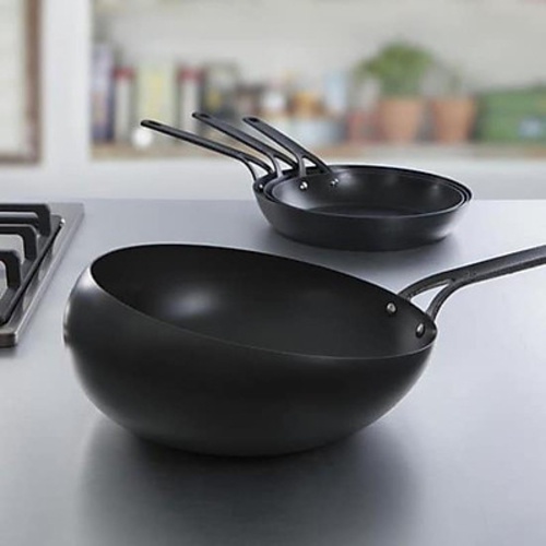 BK - Chảo wok thép carbon - 30cm