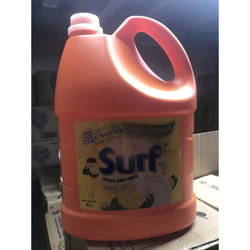 Nước rửa chén surf tắc 4kg