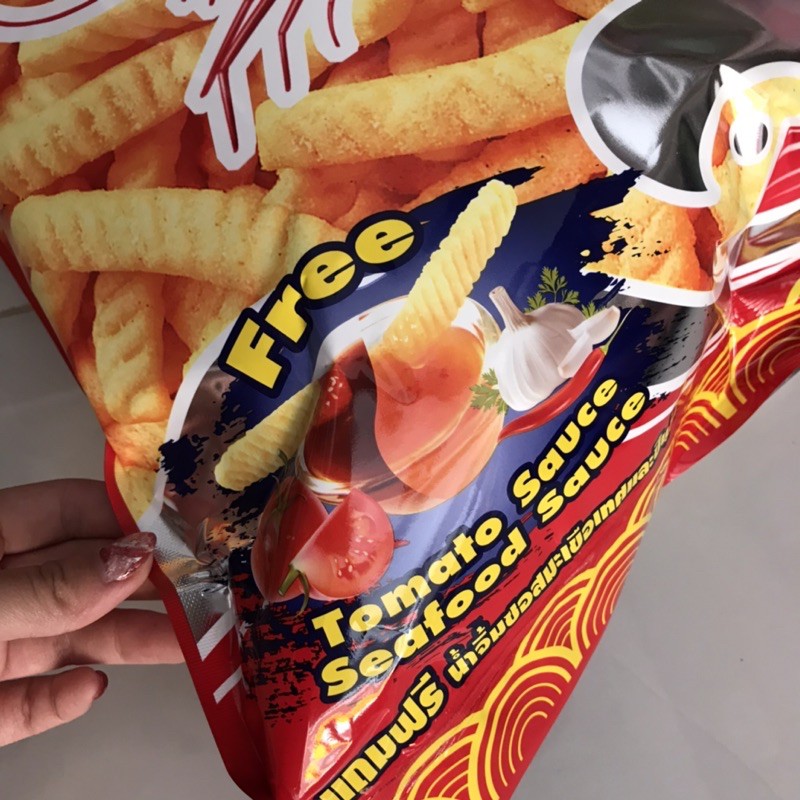 Bánh snack tôm thái lan khổng lồ 600gram