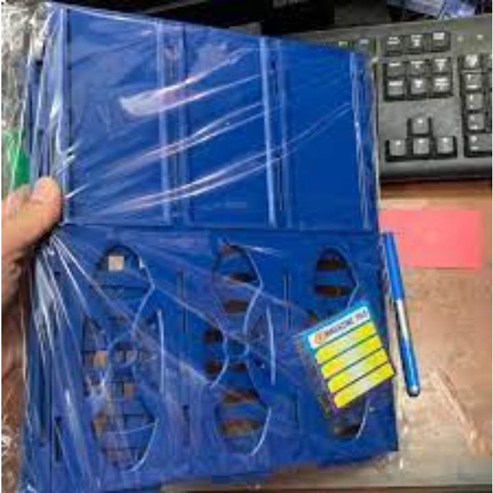 KKhay đựng tài liệu nhựa 3 ngăn / Kệ rổ xéo nhựa 3 ngăn / Kệ ráp nhựa 3 ngăn, Kệ rổ 3 ngăn,  [kệ hồ 