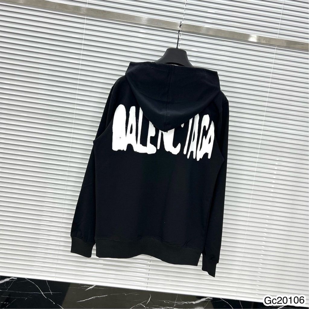 Áo Hoodie Nam GC Phối Họa Tiết chữ In Balen Sau Lưng  . Áo Nỉ Hoodie Unisex Nam Nữ GC Cao Cấp - MINH TÂY STORE