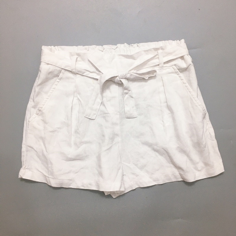 [Mã FAMARAL1 giảm 10k đơn 50k] quần shorts linen SIMPLY thắt nơ