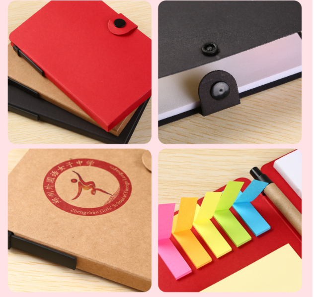 Notebook Kraft Paper Memo Pad Scratch Paper Combination N Times Posting School Supplies Office SuppliesGhi chú sổ tay