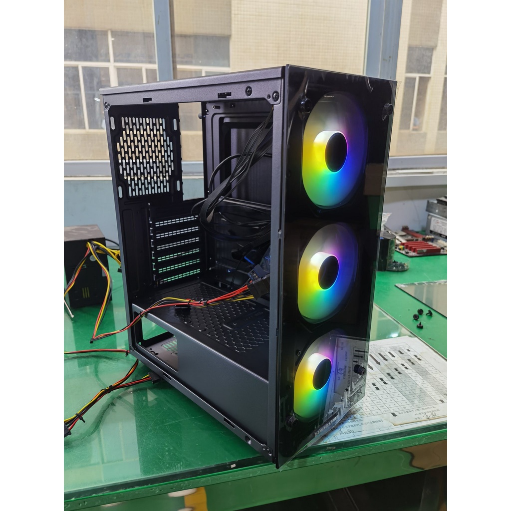 Vỏ case XIGMATEK HERO - ATX, 2 mặt kính cường lực (no fan)