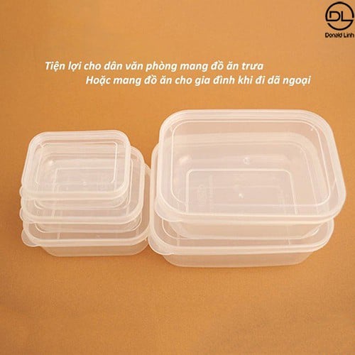 Hộp đựng thức ăn Việt Nhật 💞FREESHIP💞 Hộp nhựa trữ đông đồ ăn dặm 160ml/300ml/500ml