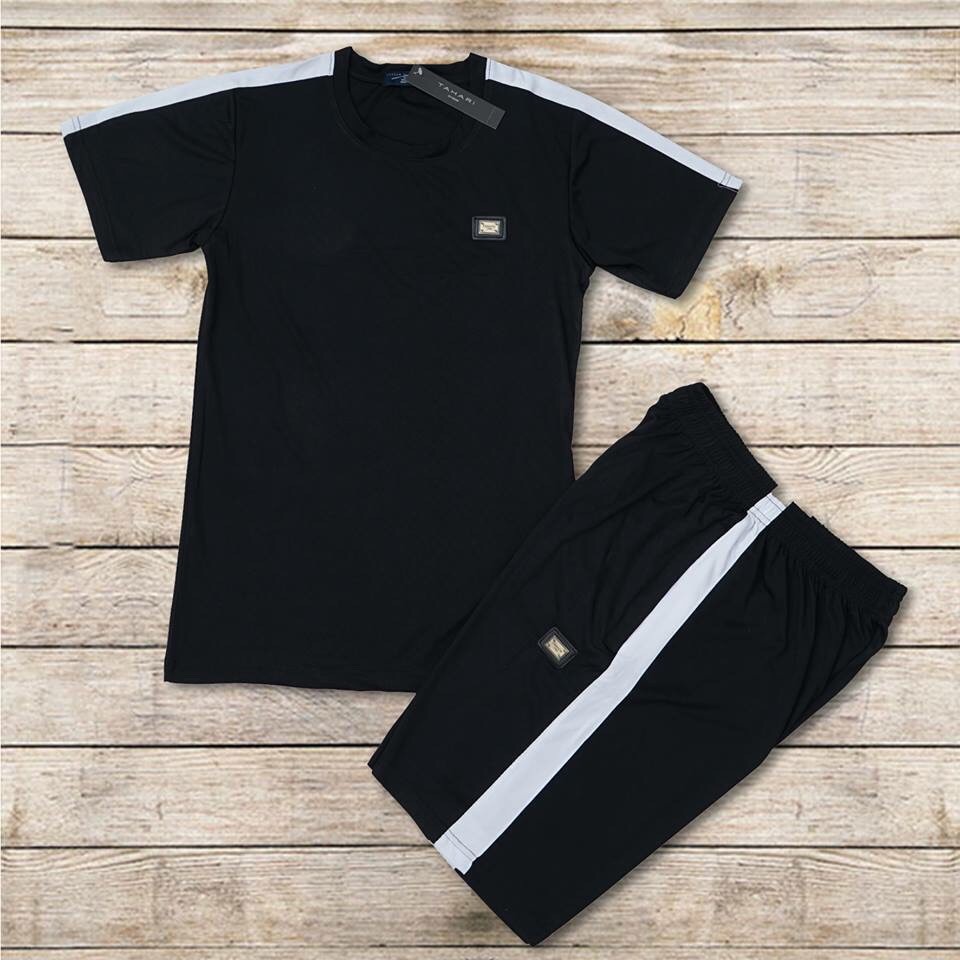 [Mã SKAMSALE06 giảm 10% TỐI ĐA 100K đơn 150K] Đồ bộ thun nam hè cổ tròn mác sắt | BigBuy360 - bigbuy360.vn