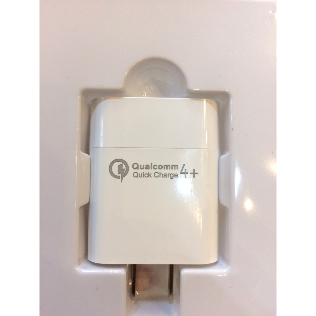 Cốc sạc nhanh KIM CƯƠNG chuẩn Qualcomm Quick charge 4.0 cho Smartphone Android, Iphone - Hàng nhập khẩu