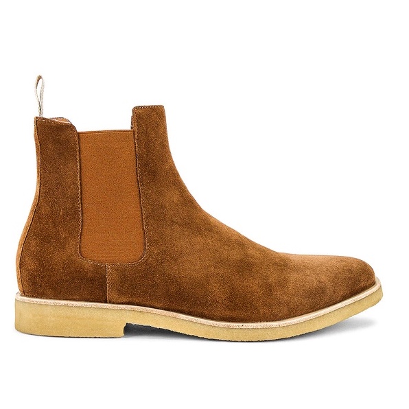 Chelsea boots thời trang nam chất liệu da lộn đế crepe tăng chiều cao 3.5cm | BigBuy360 - bigbuy360.vn