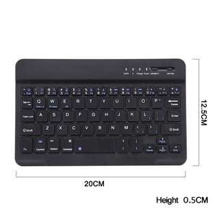 Bàn Phím Bluetooth Không Dây 7 Inch