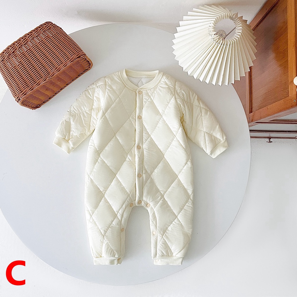 Áo liền quần SANLUTOZ dài tay giữ ấm cao cấp thời trang mùa đông dành cho bé