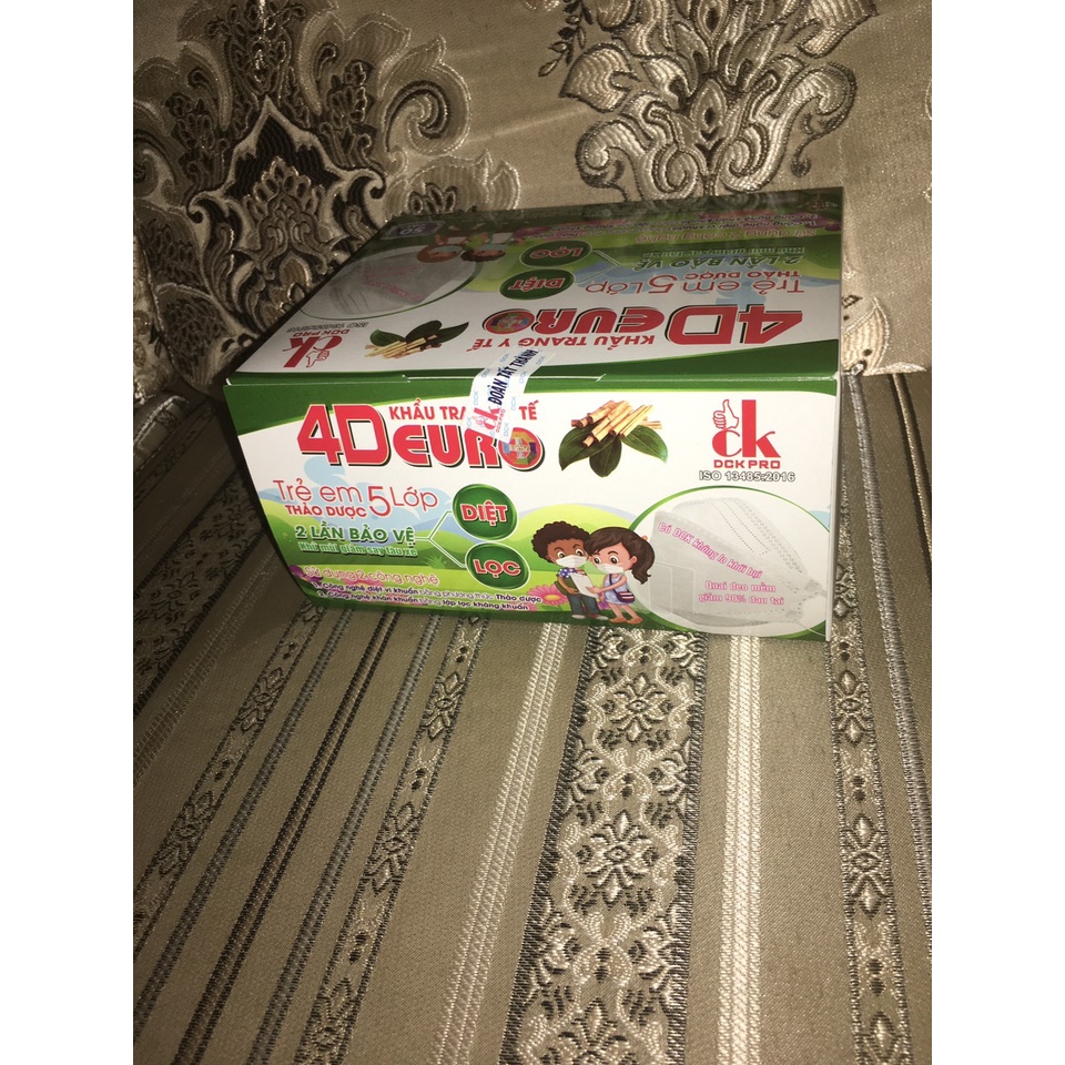 Khẩu Trang 4D Euro Cho Bé Tiêu Chuẩn KF94
