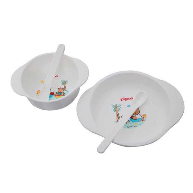 Bộ Chén Tập Ăn Mini Pigeon Cao Cấp