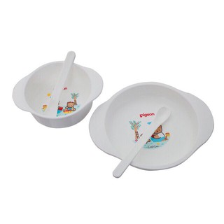 Bộ Chén Tập Ăn Mini Pigeon Cao Cấp