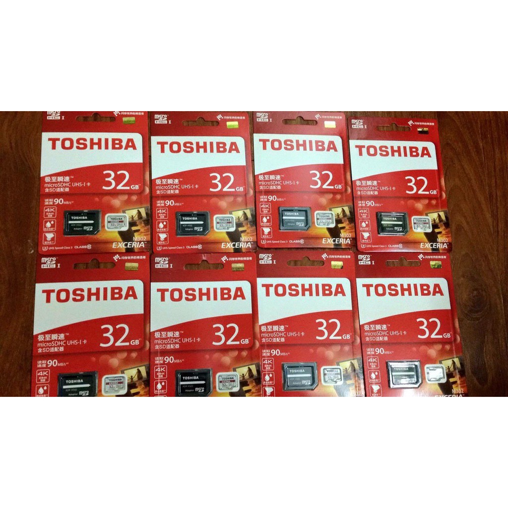 Thẻ nhớ Micro SD Toshiba 90MB/s Class 10 - Bảo hành 5 năm Chính hãng | BigBuy360 - bigbuy360.vn