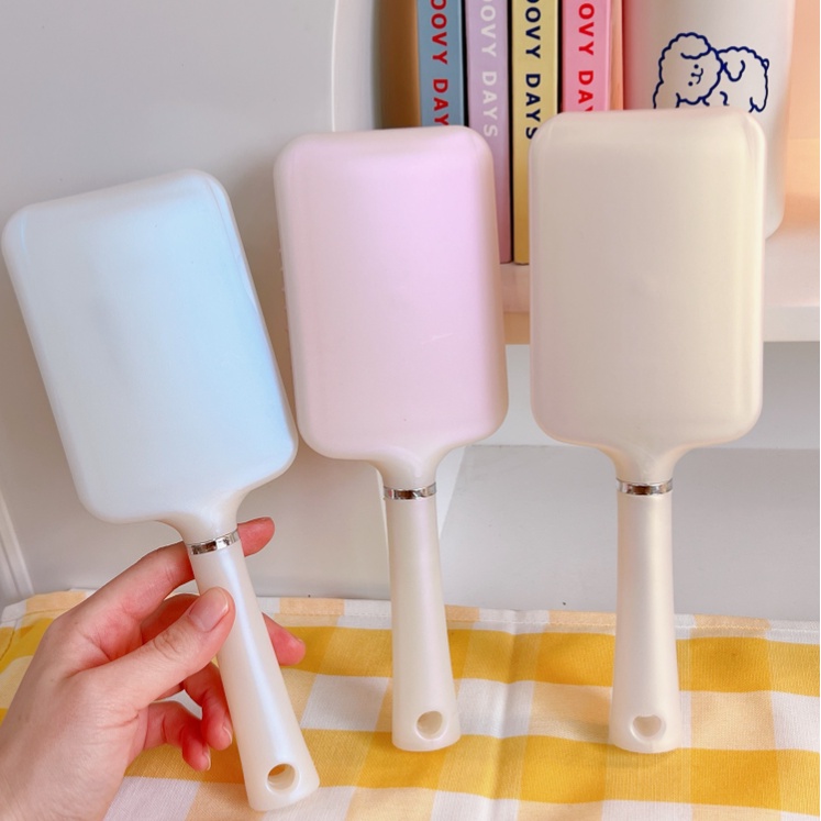 Lược ánh nhũ xinh gỡ rối tóc xoăn tạo kiểu tóc phồng thẳng chuyên dụng màu Hologram sang trọng