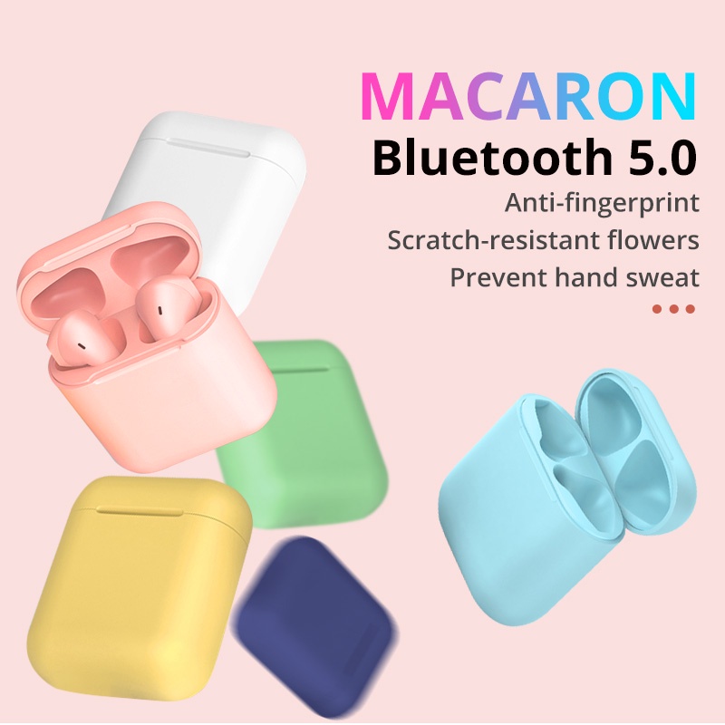 Tai nghe nhét tai FONKEN TWS Makaron kết nối bluetooth 5.0 cao cấp