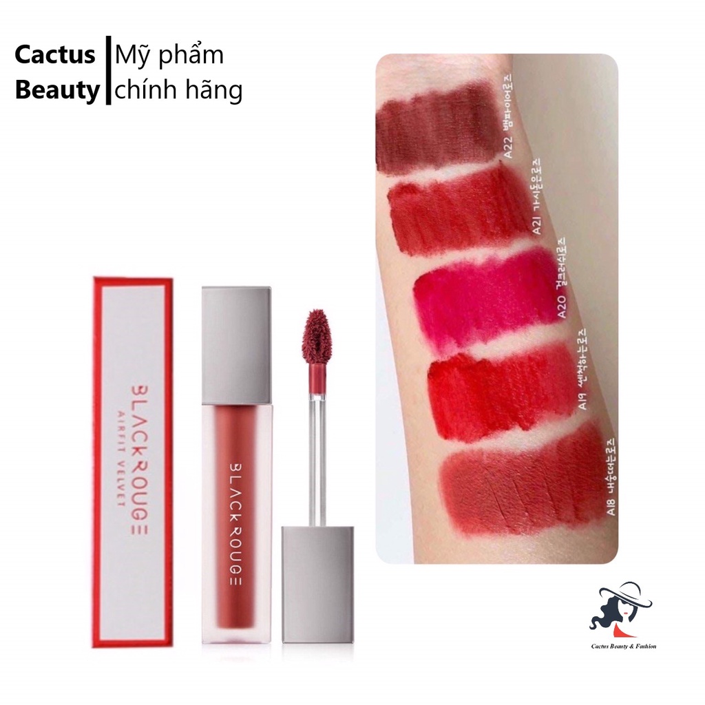 Son Black Rouge Airfit Velvet Tint Ver4 (A18-A22)