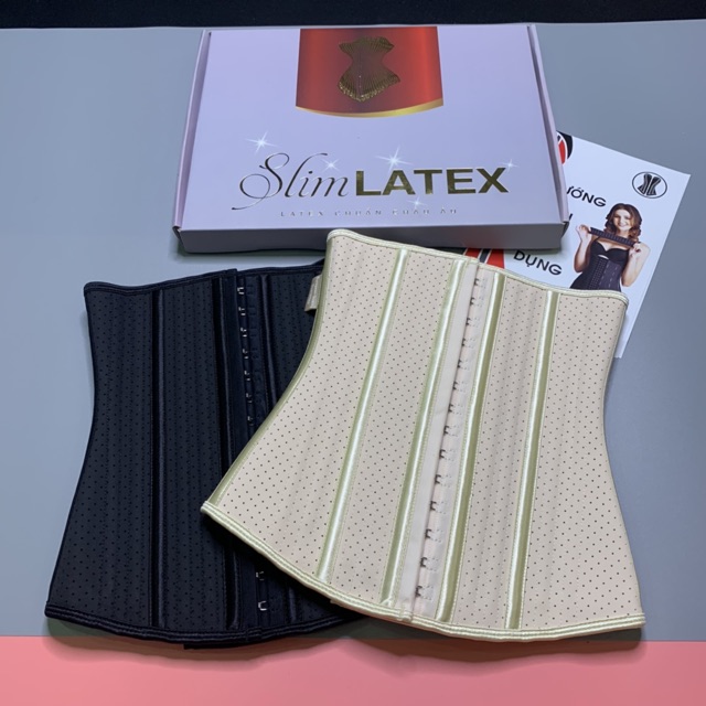 Đai Nịt Bụng SLIM LATEX THÔNG HƠI - Latex Chuẩn Châu Âu