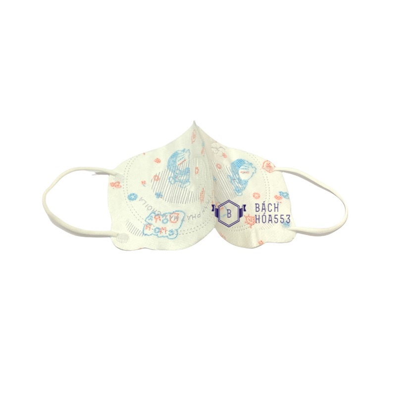 Hộp 10 khẩu trang trẻ em 3 lớp kháng giọt bắn Mầm Chồi Lá Thịnh Phát (Họa Tiết Ngẫu Nhiên)