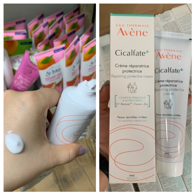 Kem phục hồi Avene Cicalfate, làm lành sẹo và cấp ẩm cho da Avene Cicalfate Restorative Skin Cream 100ml