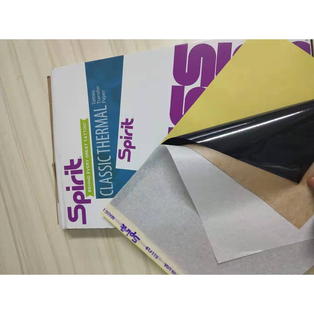 Set 10 Tờ Giấy A4 4 Lớp Cách Nhiệt Dùng Để Hỗ Trợ Xăm Hình