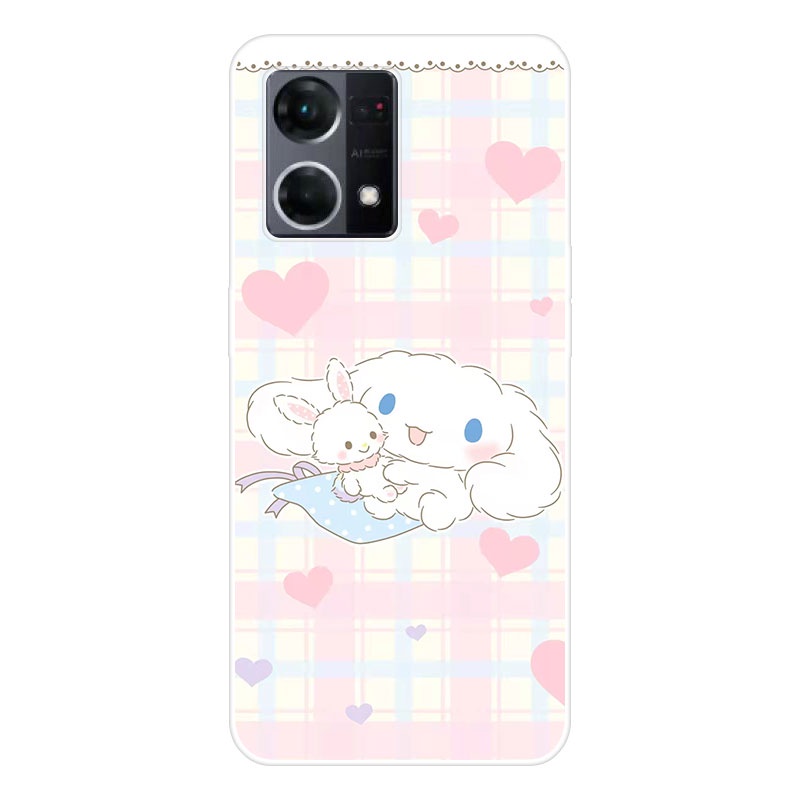 Ốp Điện Thoại TPU Dẻo Họa Tiết Hoạt Hình Dễ Thương Cho OPPO Reno8 4G OPPOReno8 4G