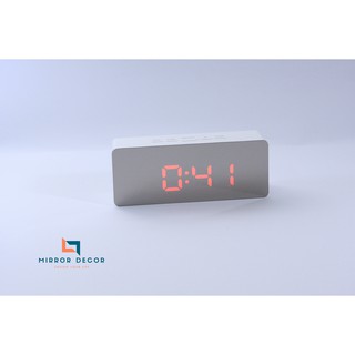 Đồng hồ Led gương để bàn
