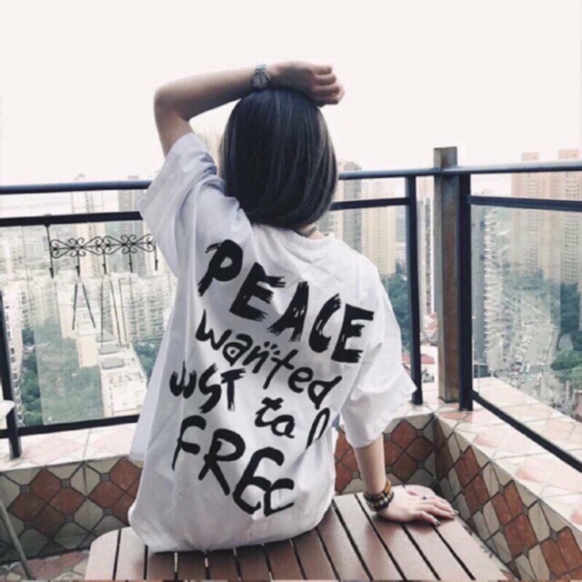 Áo lỡ form rộng nam - nữ Unisex