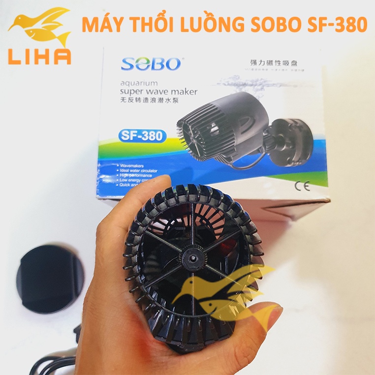 Máy Thổi Luồng Sobo Hít Nam Châm - Máy Tạo Sóng Hít Nam Châm Cho Bể Cá